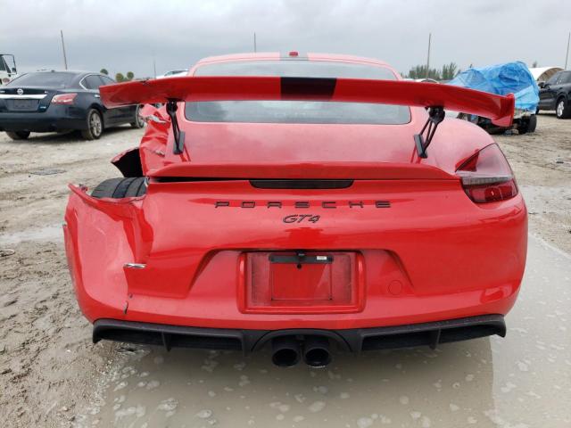 Photo 6 from auction – 2016 PORSCHE CAYMAN GT4 with VIN WP0AC2A87GK191832