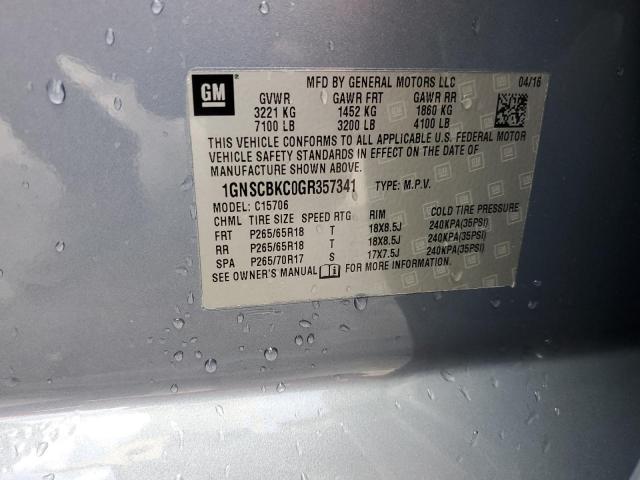 Photo 14 from auction – 2016 CHEVROLET TAHOE C150 with VIN 1GNSCBKC0GR357341