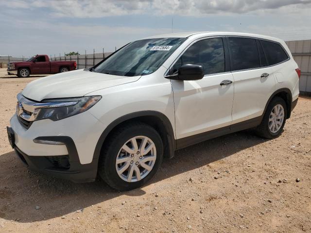 HONDA PILOT LX 2019 with VIN 5FNYF5H10KB025626 - Photo from auction