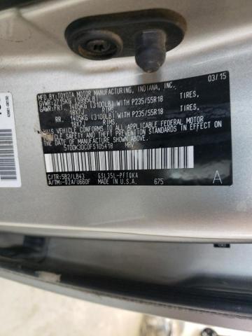 Photo 14 from auction – 2015 TOYOTA SIENNA XLE with VIN 5TDDK3DC0FS105418
