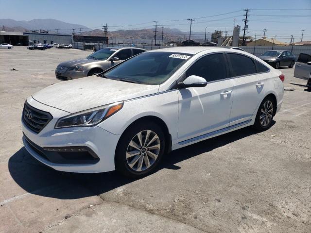 HYUNDAI SONATA SPO 2017 with VIN 5NPE34AF9HH487348 - Photo from auction