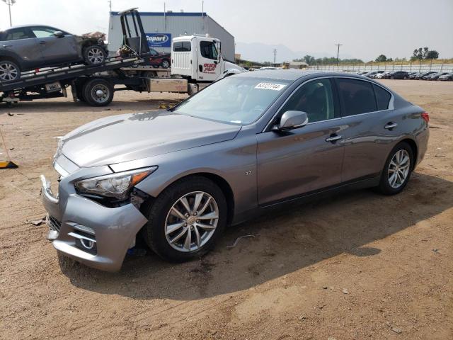 INFINITI Q50 BASE 2014 with VIN JN1BV7AR7EM692339 - Photo from auction