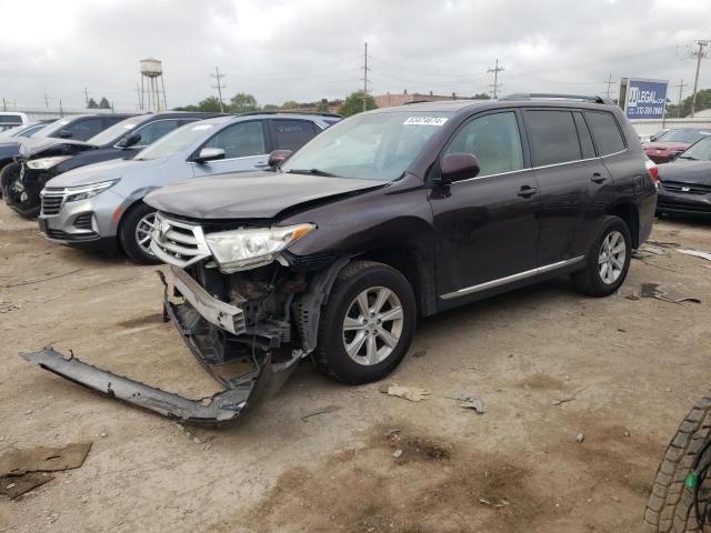 TOYOTA HIGHLANDER 2012 with VIN 5TDBK3EH9CS168028 - Photo from auction