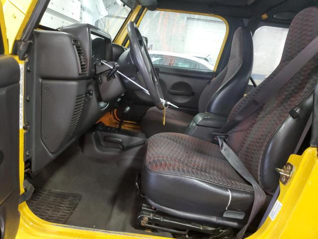 Photo 7 from auction – 2000 JEEP WRANGLER / with VIN 1J4FA49SXYP763398