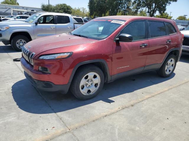 JEEP CHEROKEE S 2015 with VIN 1C4PJLAB4FW660528 - Photo from auction