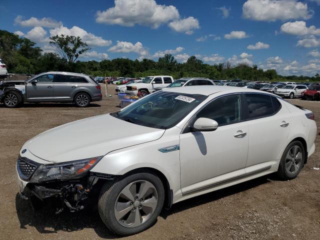KIA OPTIMA HYB 2014 with VIN KNAGN4AD2E5062483 - Photo from auction