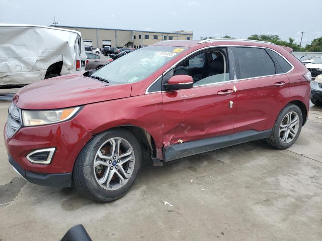 FORD EDGE TITAN 2015 with VIN 2FMTK3K89FBB89214 - Photo from auction