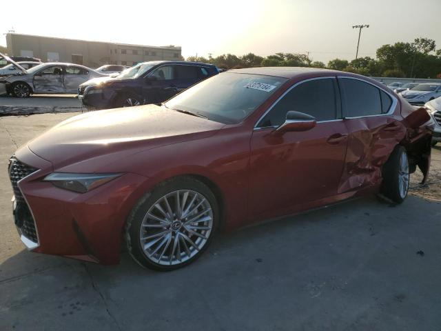 LEXUS IS 300 2022 with VIN JTHDA1D2XN5118632 - Photo from auction