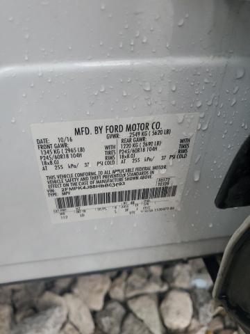 Photo 14 from auction – 2017 FORD EDGE SEL with VIN 2FMPK4J88HBB03693