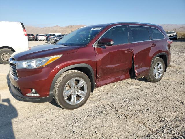 TOYOTA HIGHLANDER 2016 with VIN 5TDDKRFH3GS246920 - Photo from auction