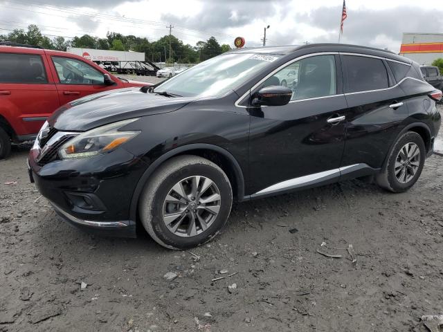 NISSAN MURANO S 2018 with VIN 5N1AZ2MG0JN136609 - Photo from auction