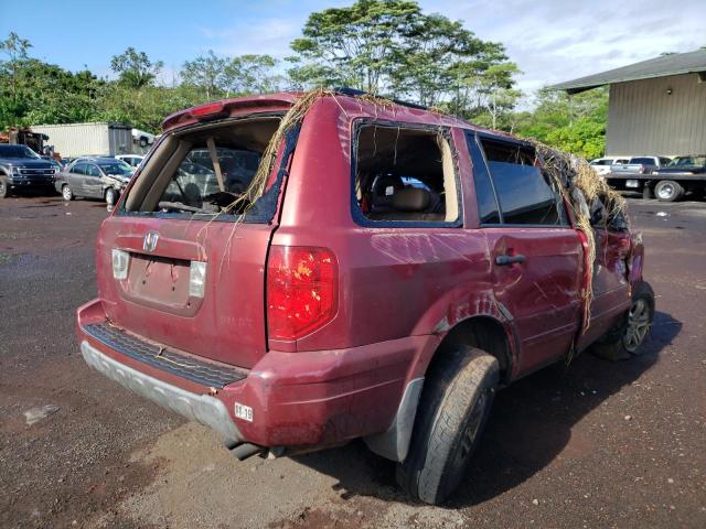 Photo 3 from auction – 2005 HONDA PILOT EXL with VIN 2HKYF18565H528627