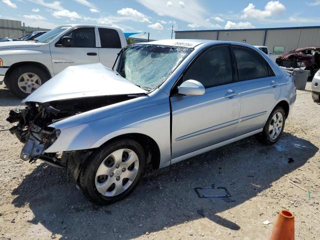 KIA SPECTRA EX 2008 with VIN KNAFE121685564383 - Photo from auction