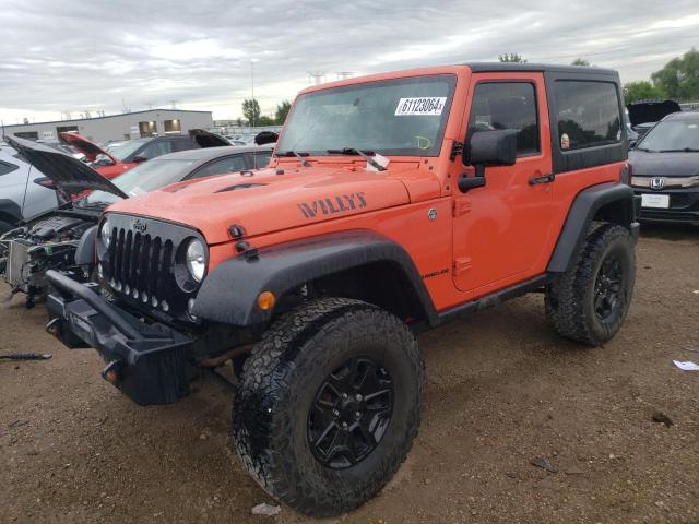 Photo 1 from auction – 2015 JEEP WRANGLER S with VIN 1C4AJWAG5FL693316