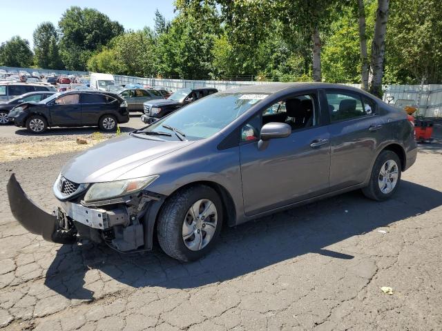HONDA CIVIC LX 2014 with VIN 19XFB2F58EE210170 - Photo from auction