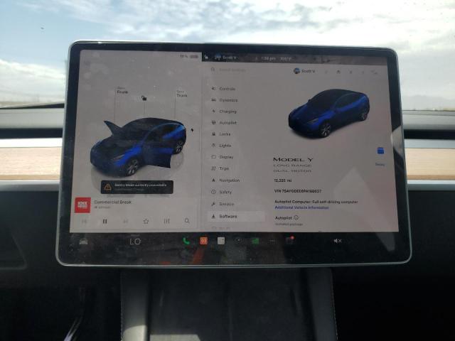 Photo 9 from auction – 2023 TESLA MODEL Y with VIN 7SAYGDEE6PA198637