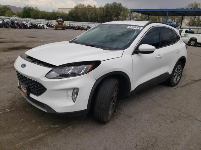 FORD ESCAPE SEL 2022 with VIN 1FMCU9H69NUB47878 - Photo from auction
