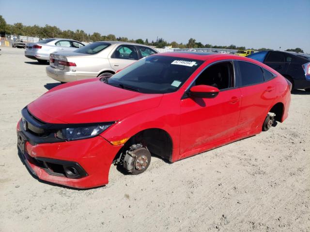 HONDA CIVIC EX 2019 with VIN 2HGFC1F38KH650333 - Photo from auction