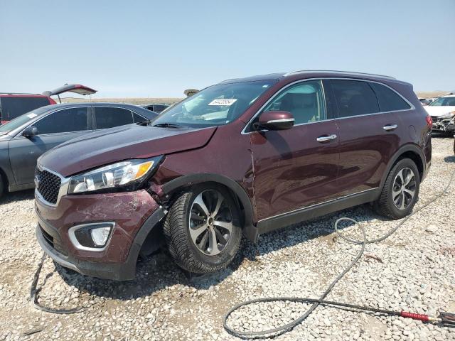 KIA SORENTO EX 2017 with VIN 5XYPH4A17HG336711 - Photo from auction