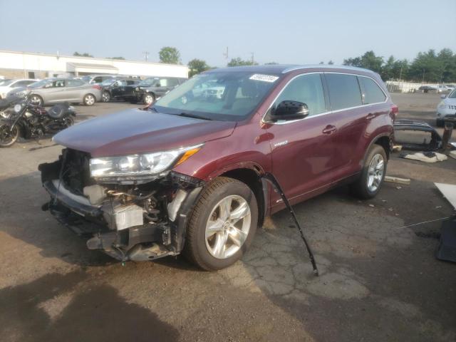 TOYOTA HIGHLANDER 2017 with VIN 5TDDGRFH0HS034009 - Photo from auction