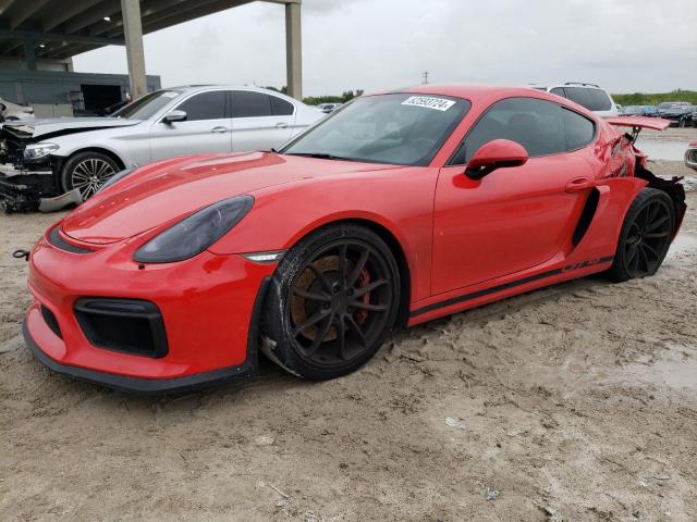 PORSCHE CAYMAN GT4 2016 with VIN WP0AC2A87GK191832 - Photo from auction