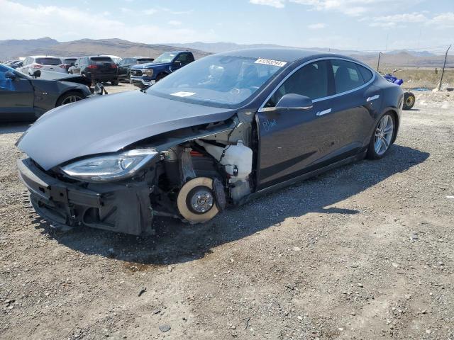 TESLA MODEL S 2015 with VIN 5YJSA1E2XFF117505 - Photo from auction