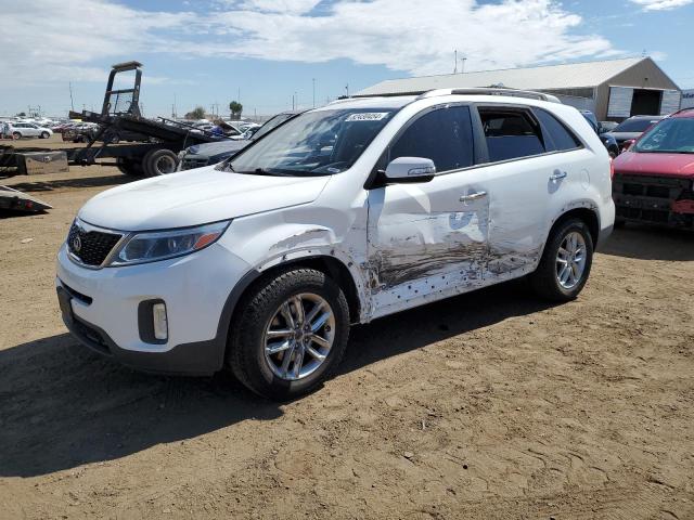 KIA SORENTO LX 2014 with VIN 5XYKTCA67EG505197 - Photo from auction