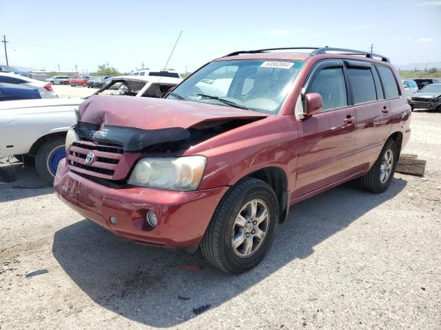 TOYOTA HIGHLANDER 2006 with VIN JTEDP21A160093003 - Photo from auction