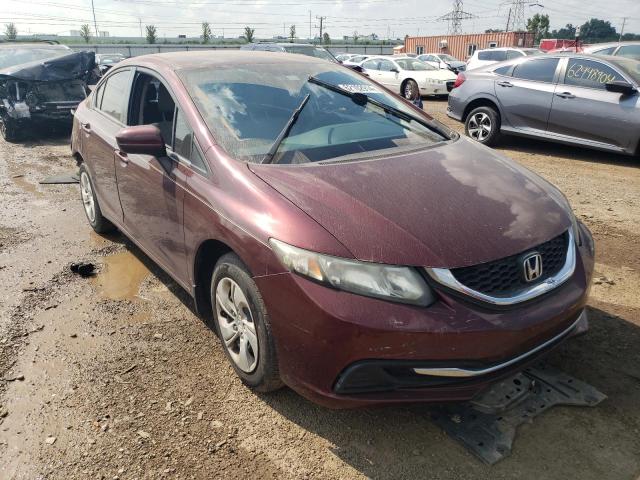 Photo 4 from auction – 2014 HONDA CIVIC LX with VIN 19XFB2F50EE008939