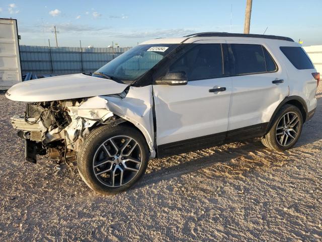 FORD EXPLORER S 2018 with VIN 1FM5K8GT3JGB65396 - Photo from auction