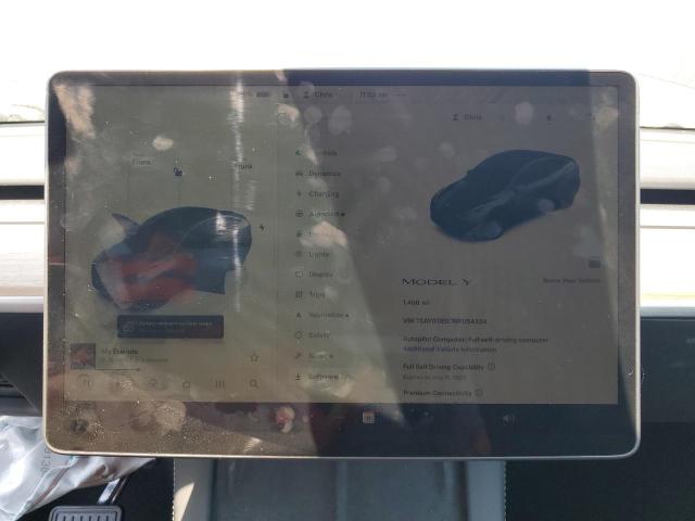 Photo 9 from auction – 2024 TESLA MODEL Y with VIN 7SAYGDED7RF054334