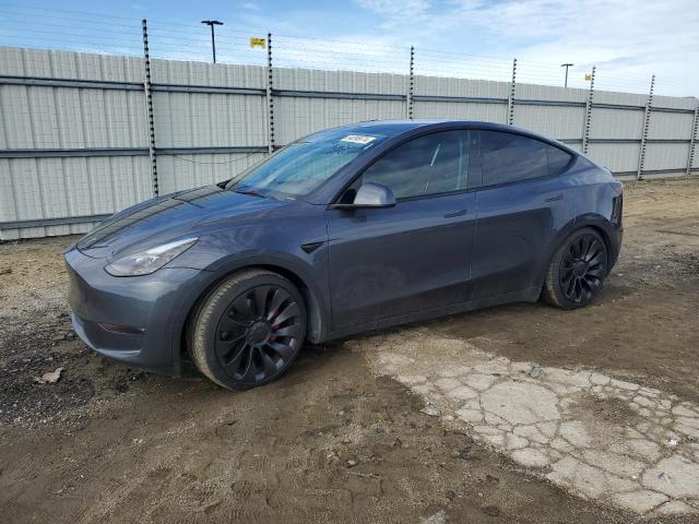 TESLA MODEL Y 2023 with VIN 7SAYGDEF8PF762932 - Photo from auction