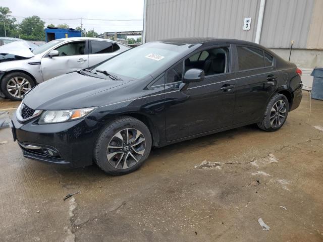 HONDA CIVIC EXL 2013 with VIN 19XFB2F97DE088127 - Photo from auction