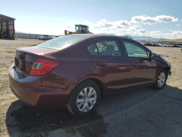 Photo 3 from auction – 2012 HONDA CIVIC LX with VIN 19XFB2F50CE099305