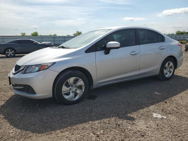 HONDA CIVIC LX 2014 with VIN 19XFB2F5XEE070848 - Photo from auction