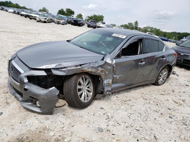 INFINITI Q50 BASE 2014 with VIN JN1BV7AR3EM694556 - Photo from auction