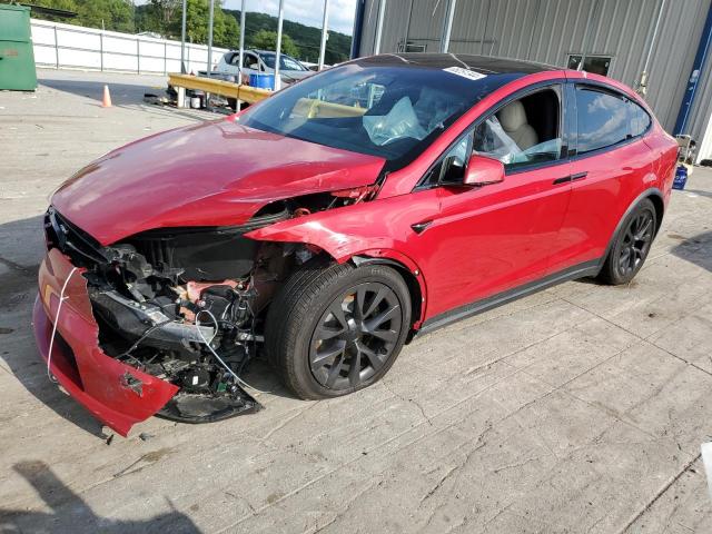 TESLA MODEL X 2022 with VIN 7SAXCBE69NF355372 - Photo from auction