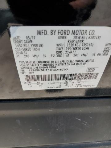Photo 14 from auction – 2017 FORD EXPLORER P with VIN 1FM5K8HT1HGD16793