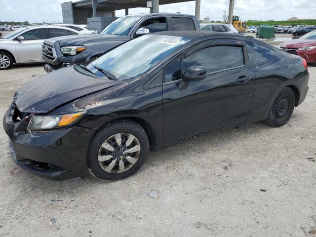 HONDA CIVIC LX 2012 with VIN 2HGFG3B50CH529692 - Photo from auction