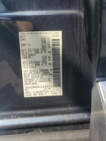 Photo 14 from auction – 2016 NISSAN MURANO S with VIN 5N1AZ2MH2GN129341