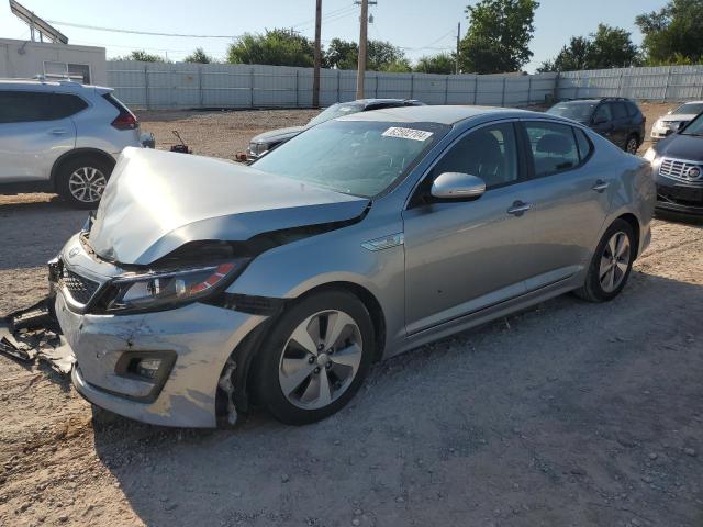 KIA OPTIMA HYB 2015 with VIN KNAGN4ADXF5082191 - Photo from auction