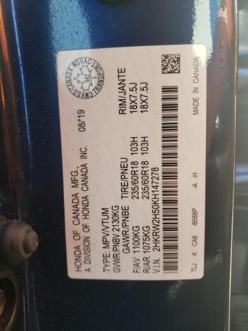 Photo 14 from auction – 2019 HONDA CR-V EX with VIN 2HKRW2H50KH147278