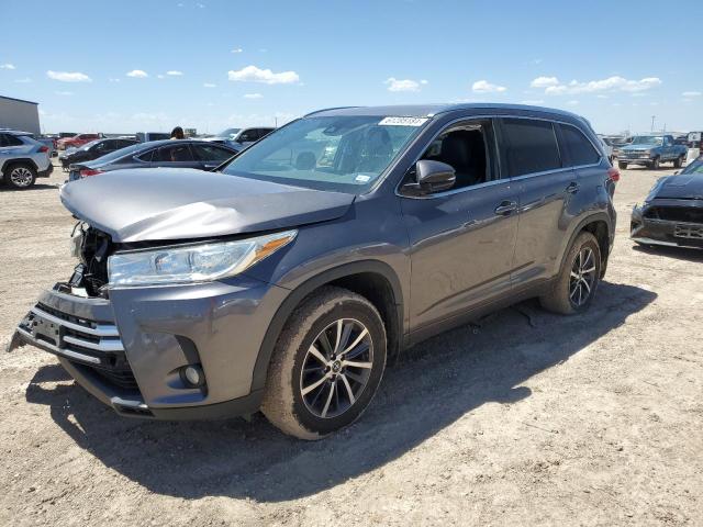 TOYOTA HIGHLANDER 2018 with VIN 5TDJZRFH9JS528081 - Photo from auction