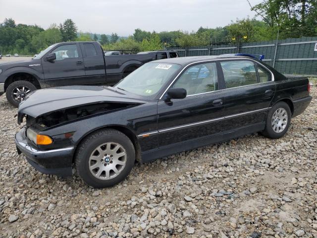 BMW 740 IL 2000 with VIN WBAGH8348YDP06865 - Photo from auction