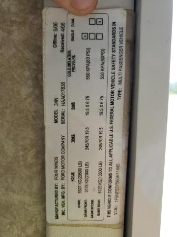 Photo 10 from auction – 2007 FOUR HURRICANE with VIN 1F6NF53Y560A11445