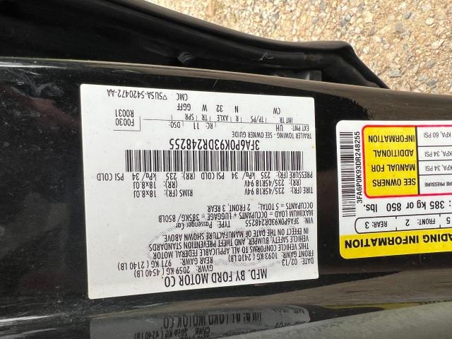 Photo 10 from auction – 2013 FORD FUSION TIT with VIN 3FA6P0K93DR248255