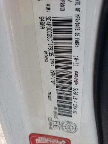 Photo 14 from auction – 2012 DODGE JOURNEY SX with VIN 3C4PDCCG5CT178135