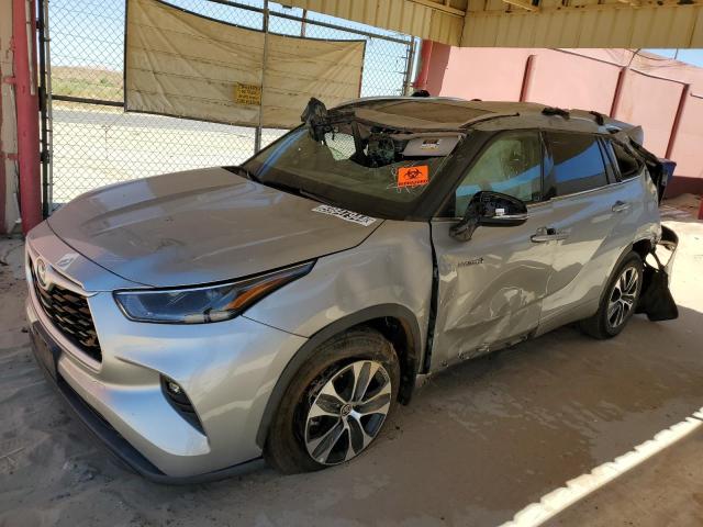 TOYOTA HIGHLANDER 2021 مع رقم تعريف المركبة 5TDHBRCH7MS521139 - صورة من المزاد