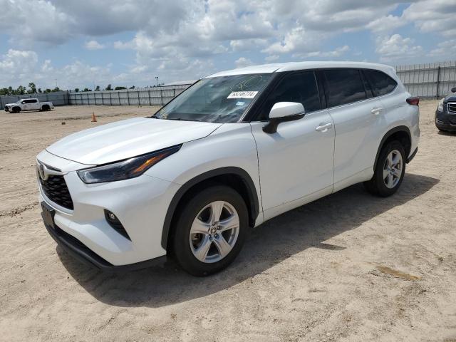 TOYOTA HIGHLANDER 2022 with VIN 5TDZZRAH6NS542617 - Photo from auction