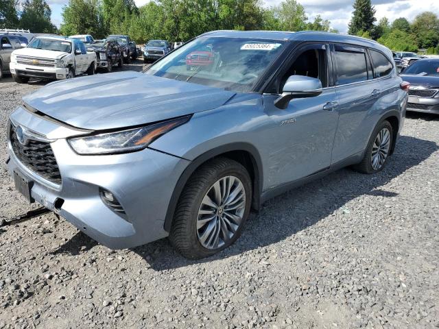 TOYOTA HIGHLANDER 2021 with VIN 5TDEBRCH8MS020070 - Photo from auction